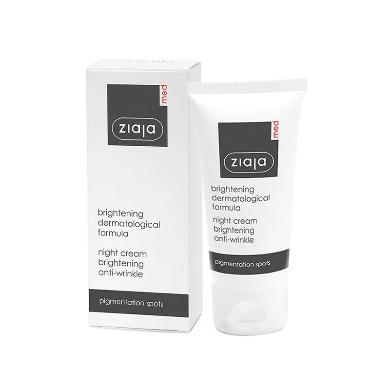 Ziaja Med noćna krema za lice protiv hiperpigmentacija 50ml