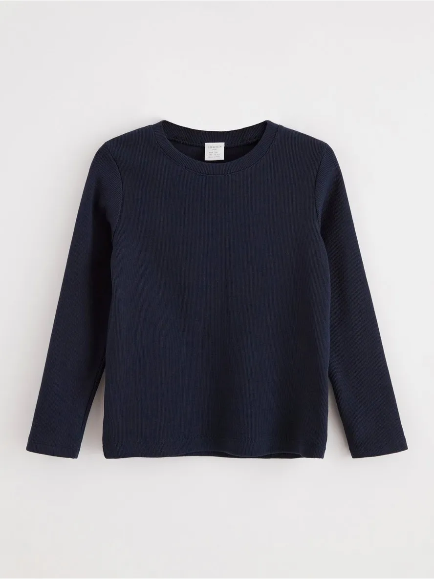 Majica – Ribbed long sleeve top