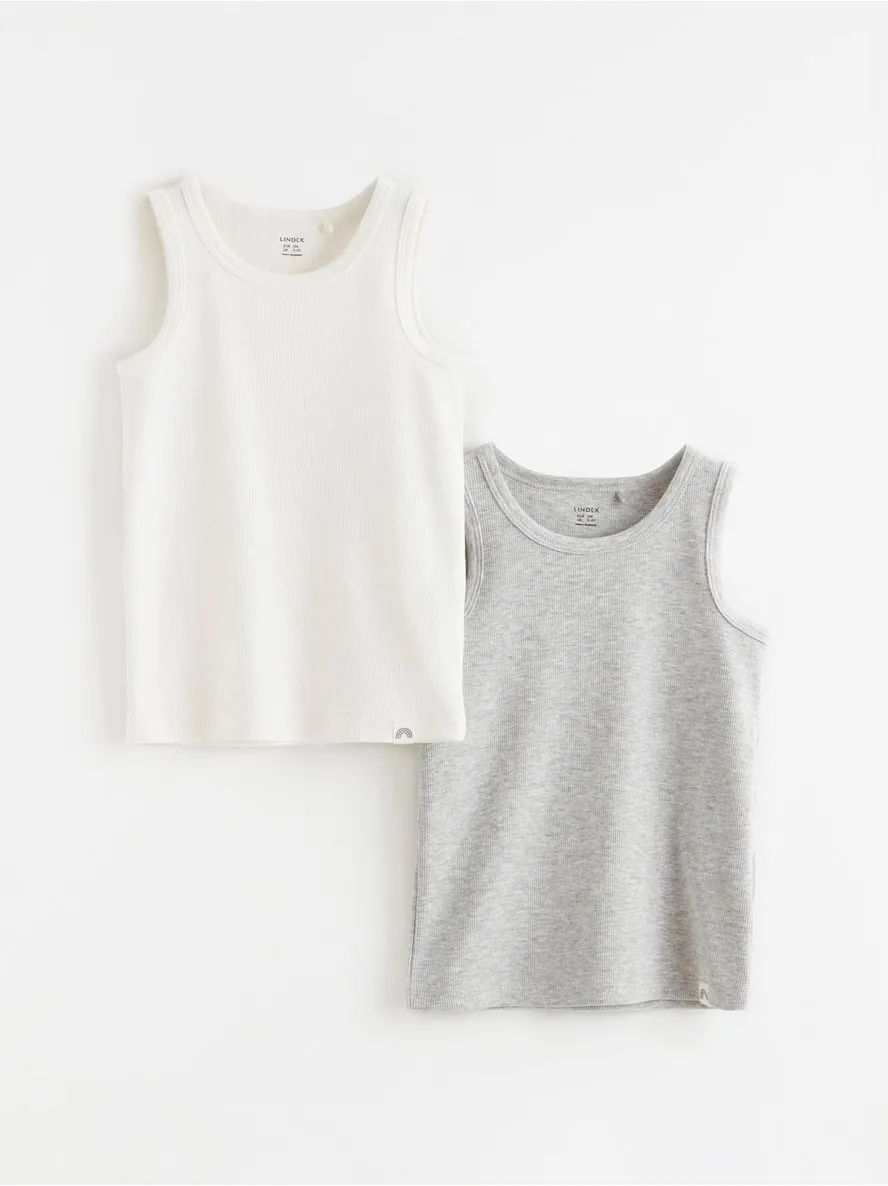 Potkošulja – 2-pack ribbed tank tops