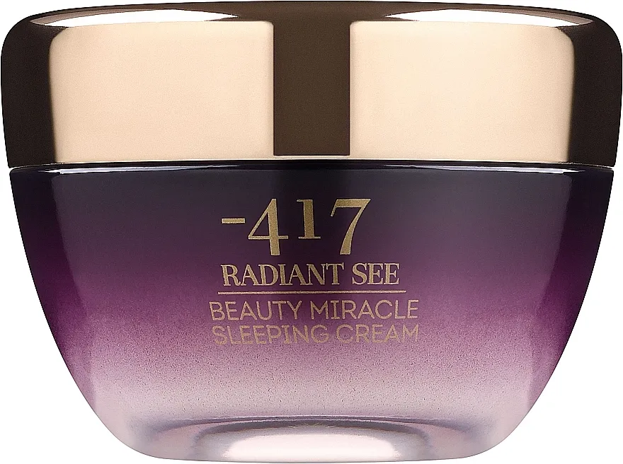 -417 Radiant See Immediate Miracle Beauty Sleeping Cream Noćna krema za obnavljanje kože lica