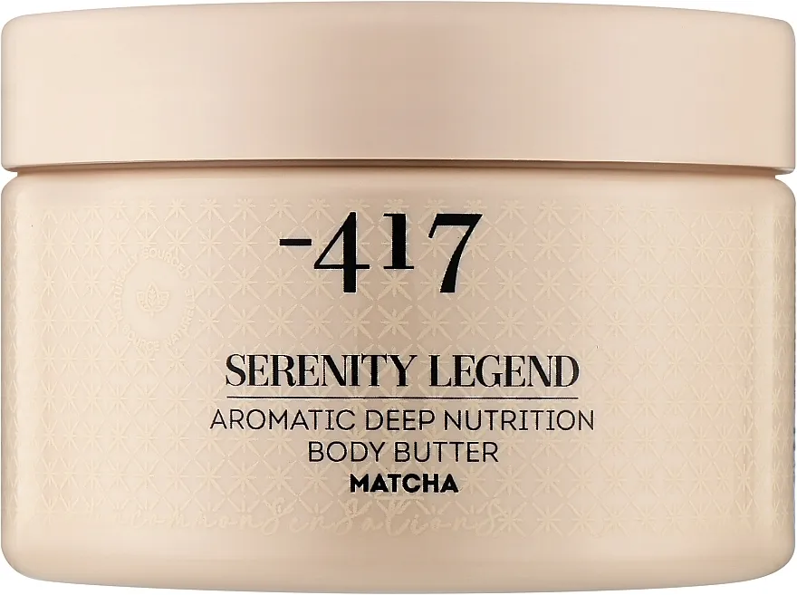 -417 Serenity Legend Aromatic Deep Nutrition Body Butter Matcha Kremasto ulje za dubinsko hranjenje kože tela "Mača"