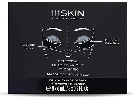 111SKIN Celestial Black Diamond Eye Mask Set maski i flastera za kožu oko očiju