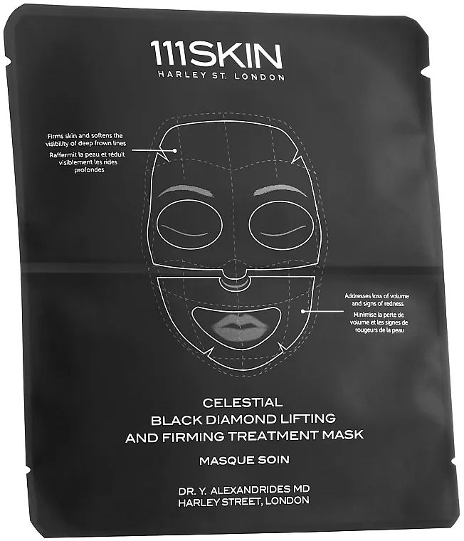 111Skin Celestial Black Diamond Lifting And Firming Mask Maska za lice i vrat