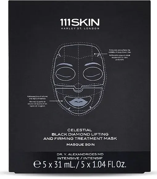 111Skin Celestial Black Diamond Lifting And Firming Mask Maska za lice i vrat