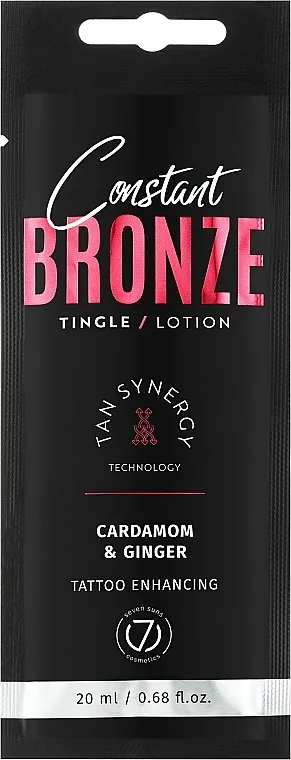 7Suns Constant Bronze Tingle Lotion Krem za brže tamnjenje u solarijumu, kesica