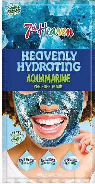 7th Heaven Heavenly Hydrating Aquamarine Peel-Off Face Mask Peel-off maska za lice