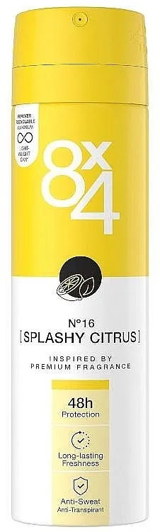 8x4 №16 Splashy Citrus Deodorant Dezodorans