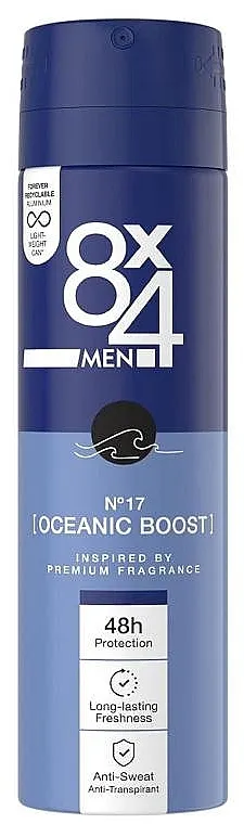 8x4 Men №17 Oceanic Boost Deodorant Dezodorans