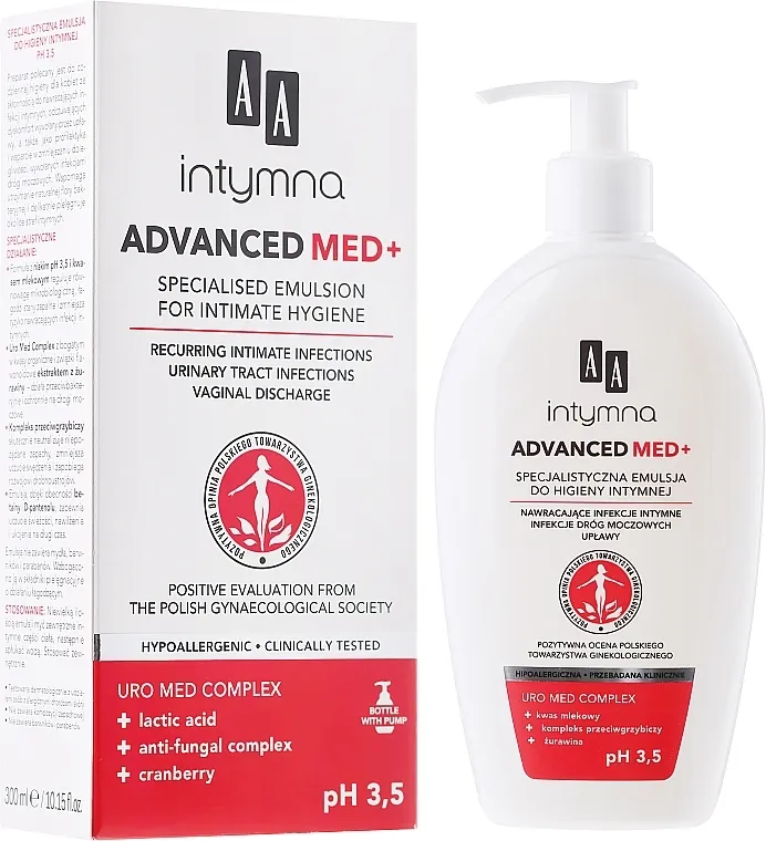 AA Advanced Med+ Emulzija za intimnu higijenu