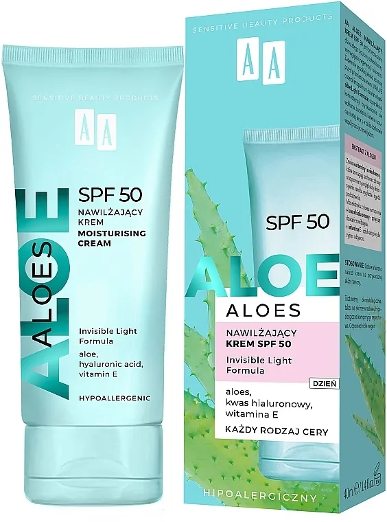 AA Aloes Hidratantna krema SPF 50