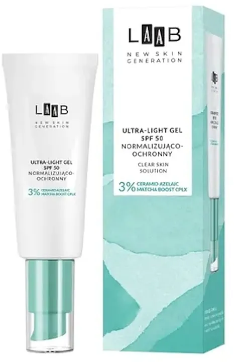 AA Cosmetics LAAB Clear Skin Solution Ultra-Light Gel SPF 50 Normalizujući-zaštitni gel za lice