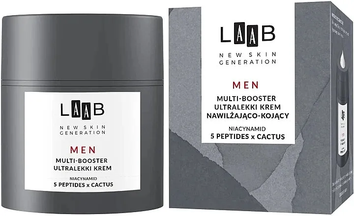 AA Cosmetics LAAB Men Multi-Booster Ultra Light Cream Ultralagana hidratantna i umirujuća krema