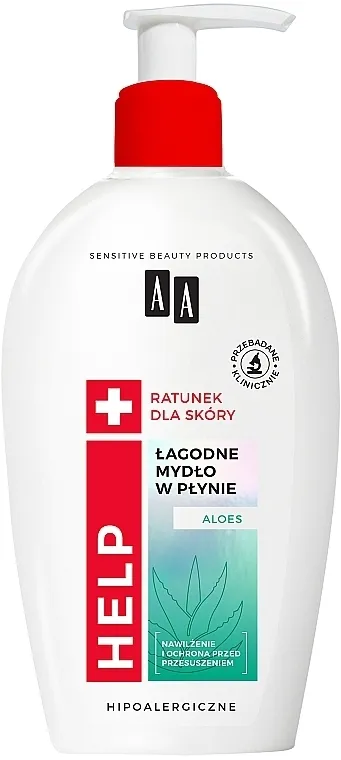 AA Help Mild Liquid Soap Aloe Tekući sapun s alojom