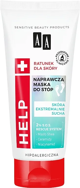AA Help Skin Rescue Regenerativna maska za stopala
