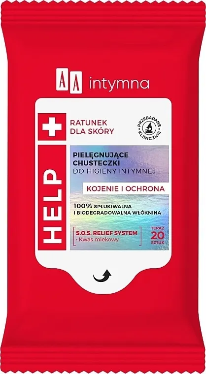 AA Intimate Help Soothing &amp; Protection Wipes Maramice za intimnu higijenu Umirujuće i zaštitne, 20 kom