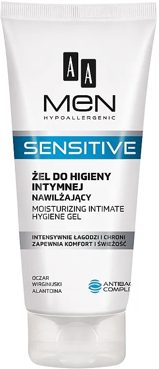 AA Men Sensitive Moisturizing Gel For Intimate Hygiene Hidratantni gel za intimnu higijenu