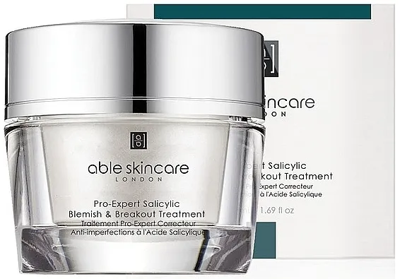Able Skincare Blemish Pro-Expert Moisturizing Face Cream With Salicylic Acid Hidratantna krema za lice sa salicilnom kiselinom