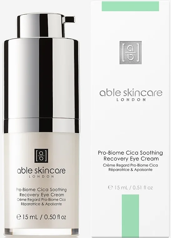 Able Skincare City Shield+ Pro-Biome Cica Soothing Recovery Eye Cream Umarajući krema za oči