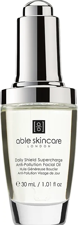 Able Skincare Daily Shield Supercharge Anti-Pollution Facial Oil Hidrantno ulje za lice