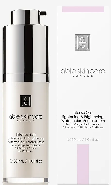 Able Skincare Lightening Activ Intense Skin Lightening &amp; Brightening Watermelon Facial Serum Intenzivni serum za posvetljivanje lica