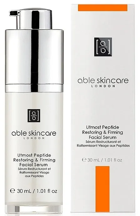 Able Skincare Revolution Age Utmost Peptide Restoring &amp; Firming Facial Serum Serum za podizanje lica