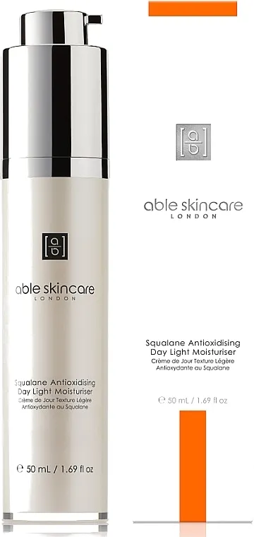 Able Skincare Squalane Anti-Oxidising Day Light Moisturizer Cream Dnevna hidratantna krema