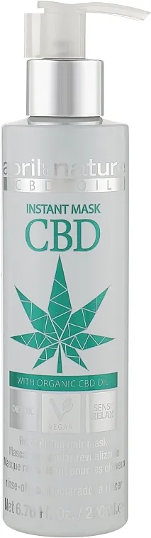 Abril et Nature CBD Cannabis Oil Elixir Detoks maska za kosu sa uljem konoplje