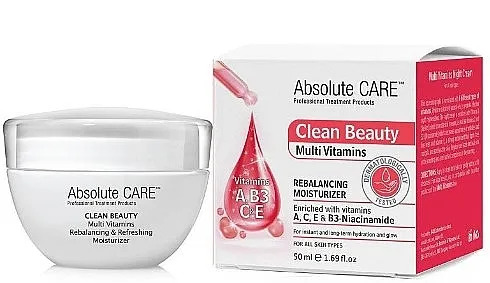 Absolute Care Clean Beauty Multi Vitamins Rebalancing &amp; Moisturizer Krema za lice