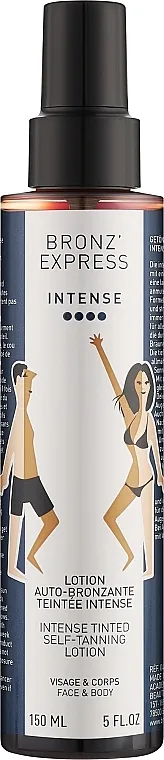 Academie Bronz'Express Intense Tinted Self-Tanning Lotion Intenzivni bronzujući balzam za lice i telo