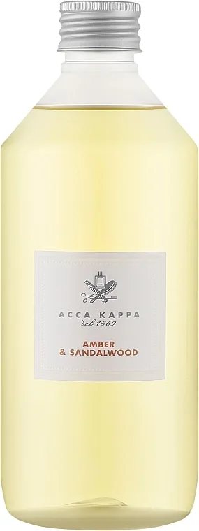 Acca Kappa Amber &amp; Sandalwood Home Diffuser (refill) Miris za dom "Amber i sandalovina"