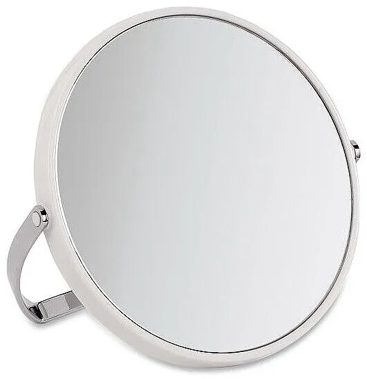 Acca Kappa Mirror Bilux White Plastic X5 Okruglo stolno ogledalo, bijelo, 13 cm, x5