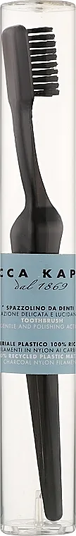 Acca Kappa Toothbrush Lympio Medium Nylon Carbon Četkica za zube 5844 N, crna