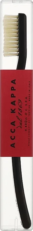 Acca Kappa Vintage Collection Nylon Medium Toothbrush Black Četkica za zube