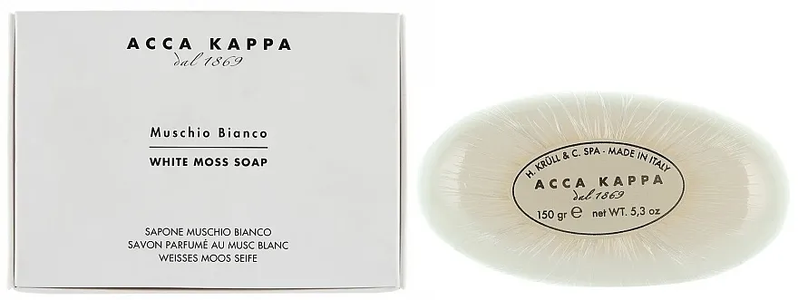Acca Kappa White Moss Vegetable Soap Sapun za tijelo