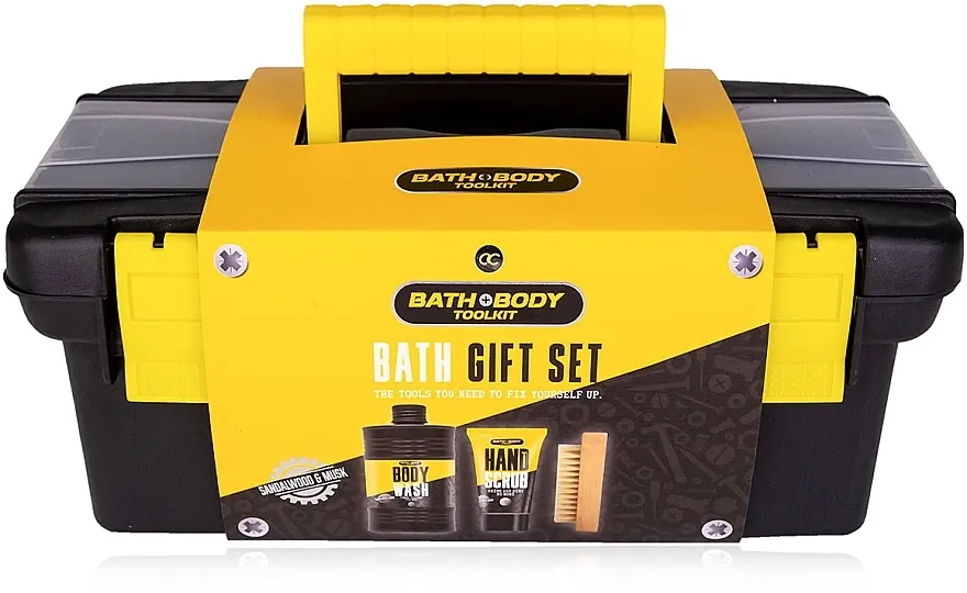 Accentra Bath &amp; Body Toolkit Body Care Kit (sh/gel/400ml+h/scrub/50ml+acc/1pcs) Set