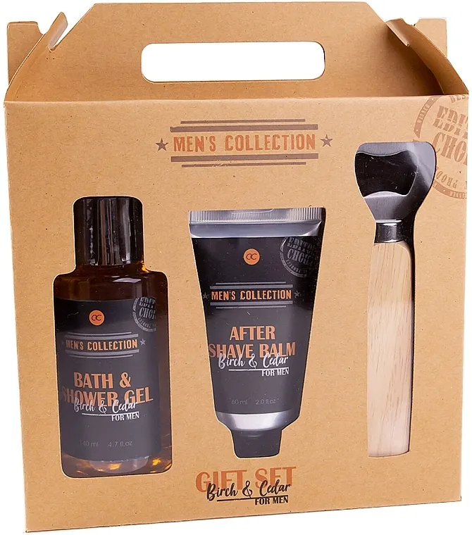 Accentra Men's Collection Set (sh/gel/140ml + a/sh/balm/60ml + acc) Set za muškarce