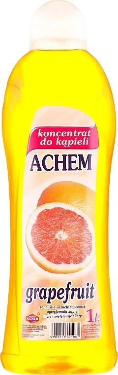 Achem Concentrated Bubble Bath Grapefruit Tekući koncentrat za kupke "Grejpfrut"