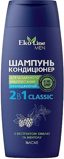 Acme Color EkoLine Men Classic Šampon i regenerator 2u1 sa efektom hlađenja