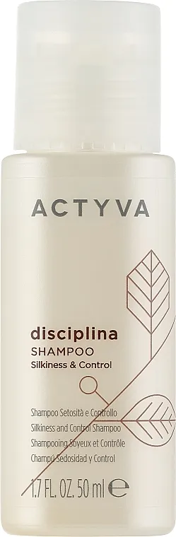 Actyva Disciplina Shampoo Silkiness &amp; Control Šampon za neukrotivu kosu (mini)
