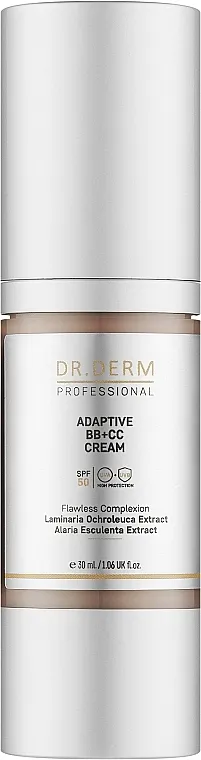 Adaptivna BB+CC krema za lice Dr. Derm Adaptive BB+CC Cream