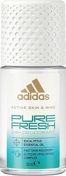 Adidas Active Skin &amp; Mind Pure Fresh Deodorant Roll-On Roll-on dezodorans-antiperspirant za žene