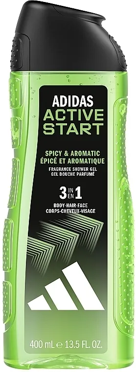 Adidas Active Start Revitalising Hair &amp; Body Shower Gel za tuširanje