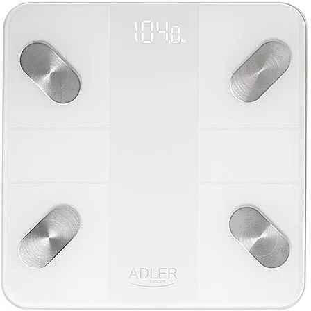 Adler AD 8186 White Podna vaga sa analizatorom