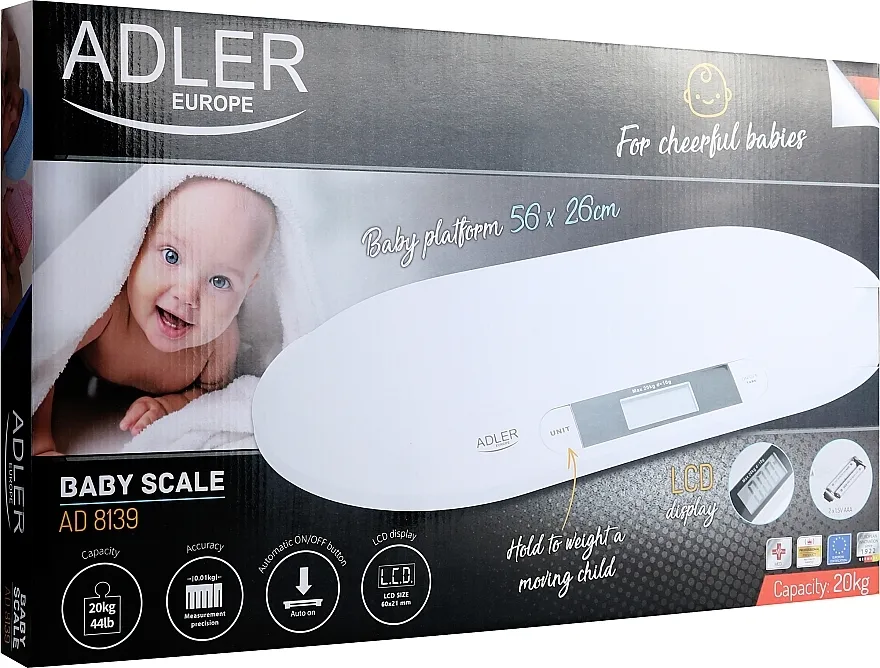 Adler Baby Scale Vaga za bebe AD 8139
