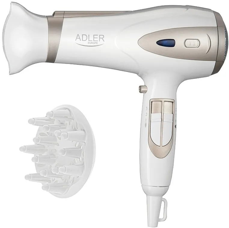 Adler Hair Dryer ION + Diffuser Fen za kosu