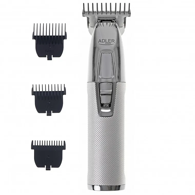 Adler Professional Trimmer AD 2836s Cordless Grey Trimer na baterije, sive boje