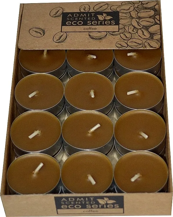 Admit Scented Eco Series Coffee Čajne sveće "Kafa", 30 kom.