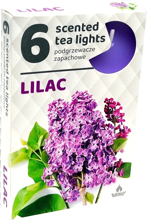 Admit Scented Tea Light Lilac Str8 Ahead