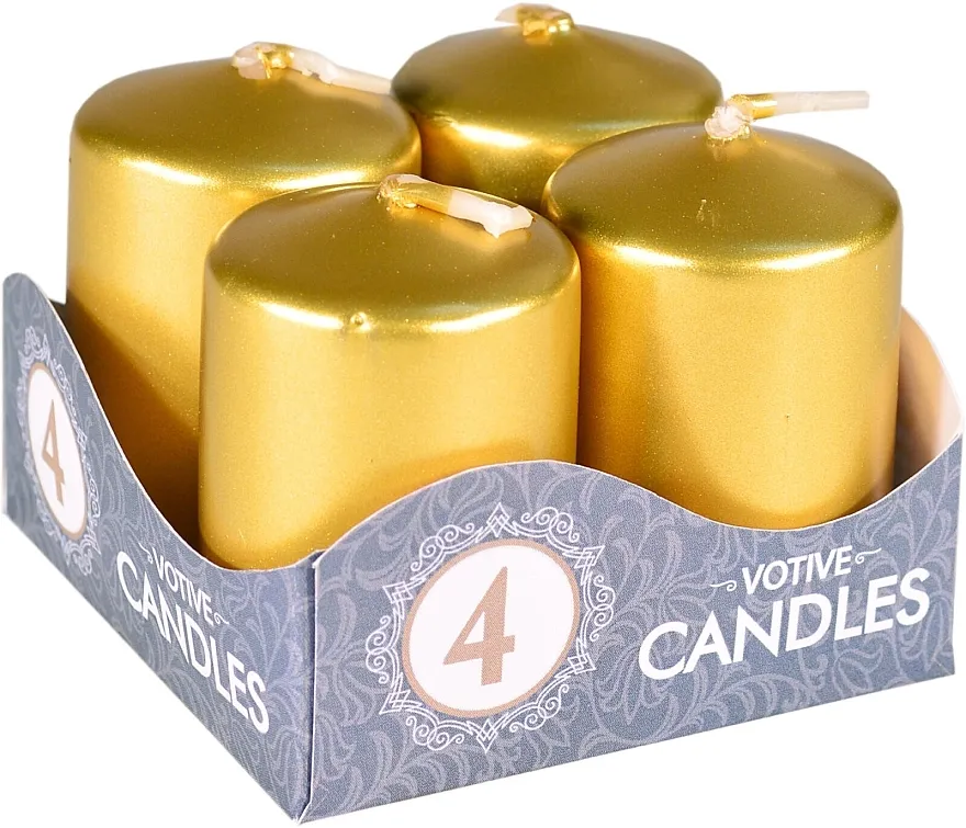 Admit Votive Candles Set sveća, zlatne