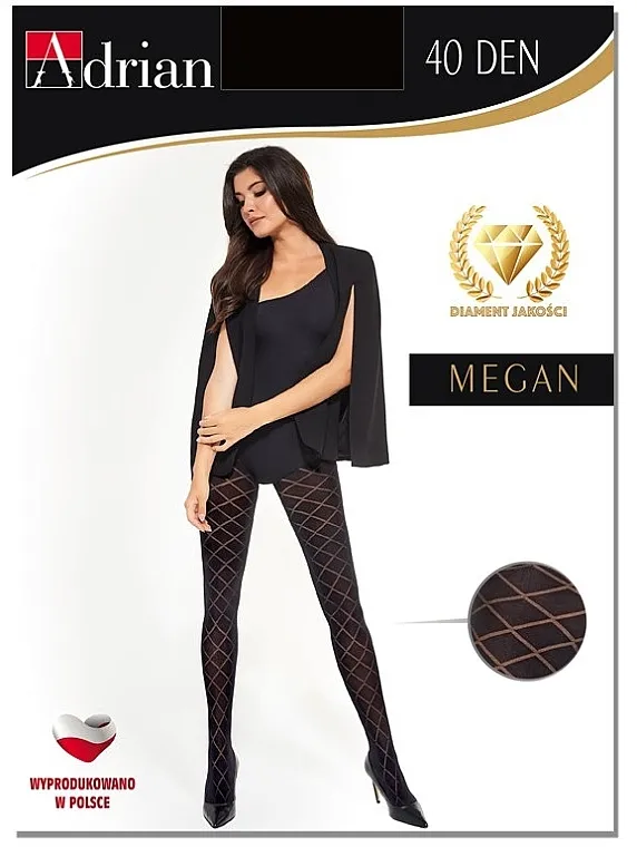 Adrian Hulahopke za žene "Megan" 40 Den, nero